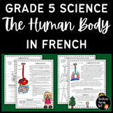 Grade 5 Science - Human Body Systems in French