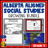 Alberta Social Studies Bundle Grade 5