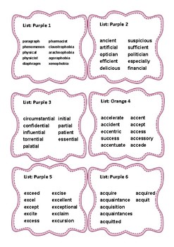 grade 5 spelling and vocabulary builder printables for 10 year olds