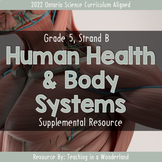 Grade 5, Strand B: Human Health and Body Systems