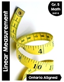 Grade 5, Unit 6: Linear Measurement (Ontario Mathematics - 2005)