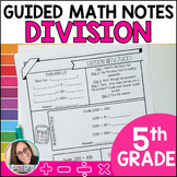 Grade 5- Whole Number Division Math Notes - Test Prep - Gu