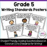 Common Core Standards Posters for Writing, Grade 5 Classro