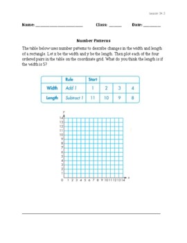 Preview of Grade 5 - enVision Lesson 14.3-Problem of the Day & Exit Ticket