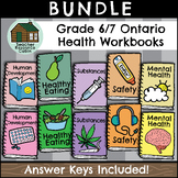 Grade 6/7 Ontario Health Workbooks