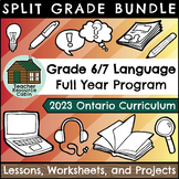 Grade 6/7 Ontario 2023 Language Bundle (FULL YEAR)