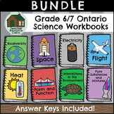 Grade 6/7 Science Workbooks (NEW 2022 Ontario Curriculum)