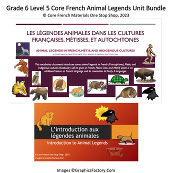 Preview of Grade 6 Animal Legends Unit Bundle