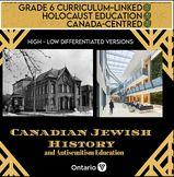 Grade 6 Canadian Jewish History & Holocaust Education | Ontario