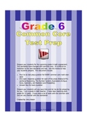 Grade 6 Common Core Math Test Prep By Standard - Practice 