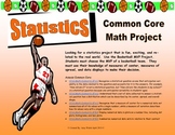 Grade 6 Common Core Statistics Project - Basketball Assessment