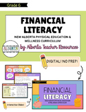 Grade 6 Financial Literacy Unit- NEW ALBERTA CURRICULUM- D