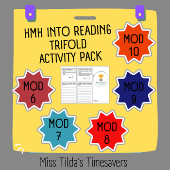Preview of Grade 6 HMH into Reading Activity Pack - (Modules 6 - 10)