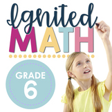 Grade 6 Ignited Math - FULL YEAR Spiral Math Bundle - Onta