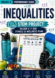 Grade 6 Inequalities Performance Task | STEM Math Project | MYP Math Aligned