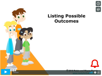 Preview of Grade 6: Math: Statistics:Listing Possible Outcomes Concept Instructional Video