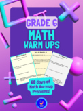Grade 6 Math Warm-Up Problems