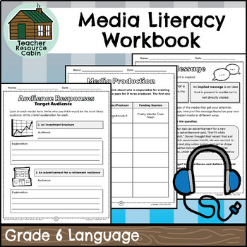 Preview of Grade 6 Media Literacy Ontario