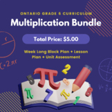 Grade 6 Multiplication Bundle