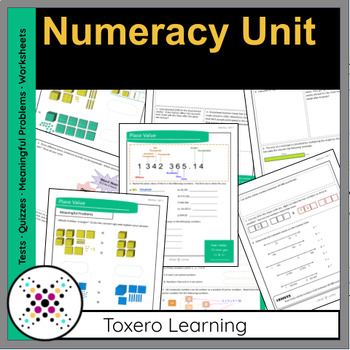 Preview of Grade 6, Numeracy & Number Sense (Unit 1)