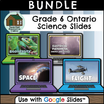 Preview of Grade 6 Ontario Science for Google Slides™