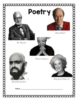 Preview of Grade 6 - Poetry Unit