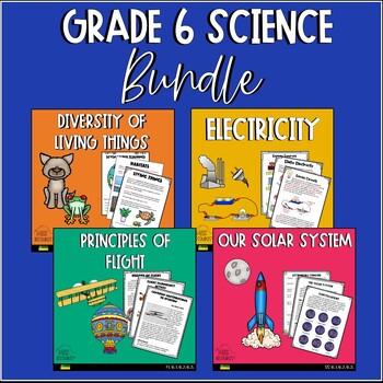 Preview of Grade 6 Science Bundle