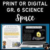 Grade 6 Science - Space Unit with Coding