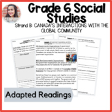 Grade 6 Social Studies Strand B for Special Ed and ESL