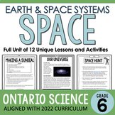 Ontario Grade 6 Science - Space: Earth and Space Systems F