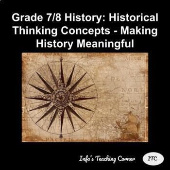 Grade 7/8 History: Historical Thinking Concepts - Making History Meaningful
