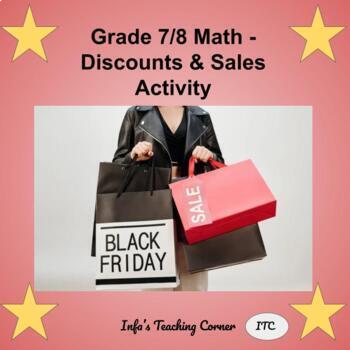 Preview of Grade 7/8 Math - Sales and Discounts