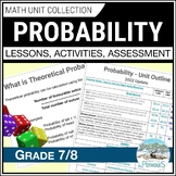 Theoretical and Experimental Probability Activities  Grade