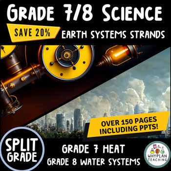 Preview of 7/8 Split Grade Ontario Science Units │ Earth Systems │ New 2022 Curriculum