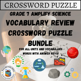 Amplify Science- Phase Change Vocabulary Review Crossword Puzzle in 2024