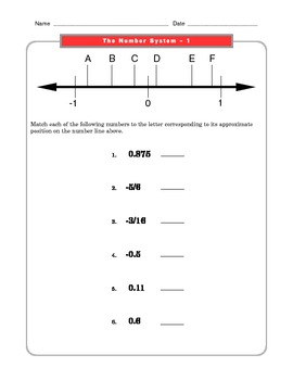 Grade 7 Common Core Math Worksheets:The Number System 7 NS 1 #1 TpT