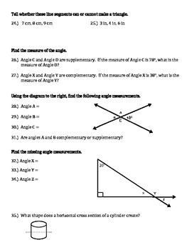 common core geometry unit 3 lesson 6 homework answers