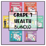 Grade 7 Health Full Year Bundle