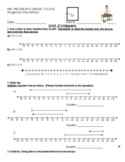 Grade 7 Integers Final Quiz Math Makes Sense Unit 2