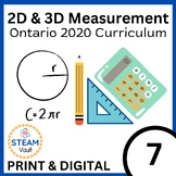 Grade 7 Measurement Unit (Ontario 2020 Math Curriculum)