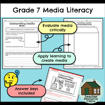 grade 7 media literacy assignment