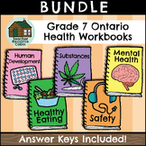 Grade 7 Ontario Health Workbooks