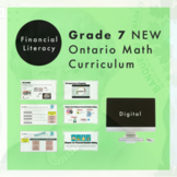Grade 7 Ontario Math - Financial Literacy Curriculum -Digi