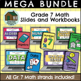 Grade 7 Ontario Math Workbooks and Google Slides™
