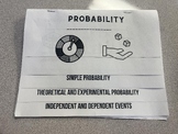 Grade 7 Probability foldable