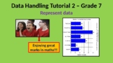 Grade 7 Representing and interpreting data in PowerPoint