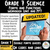 2022 Curriculum Grade 7 Ontario Science Unit Workbook - Fo