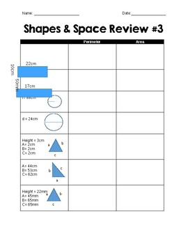 grade 7 shapes space review quiz 3 by manitoba middle years