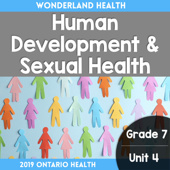 Preview of Grade 7, Unit 4: Human Development & Sexual Health (Ontario Health)