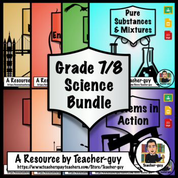 Preview of Grade 7 and 8 Ontario Science Bundle